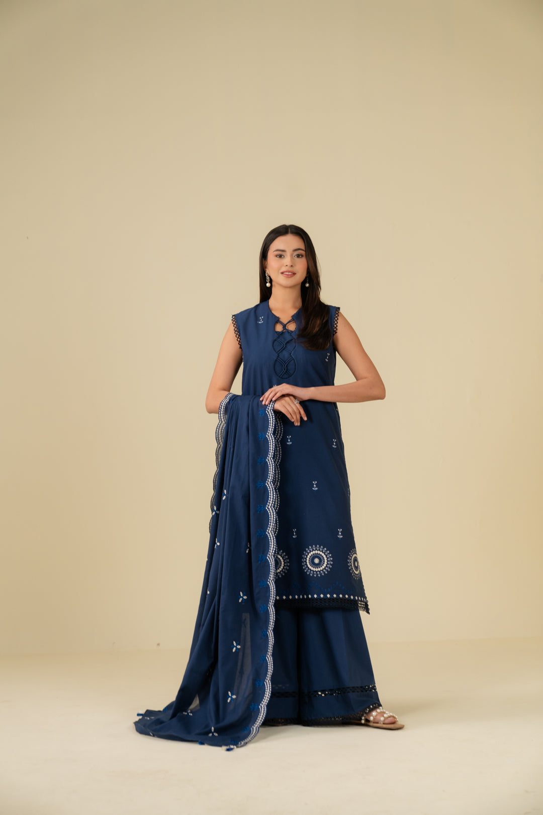 3 Piece Embroidered Lawn Suit