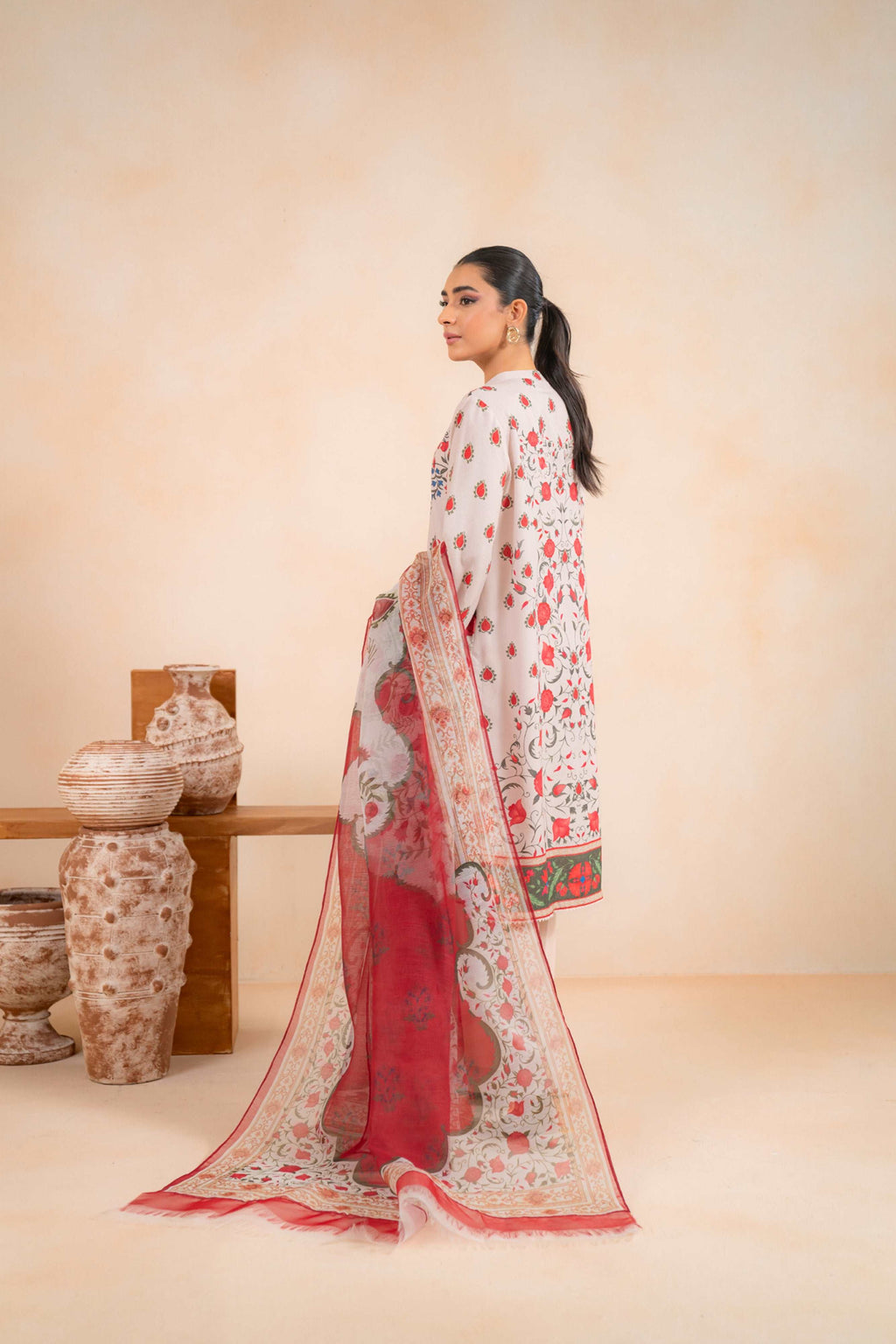 1 Piece Dyed Karandi Trouser