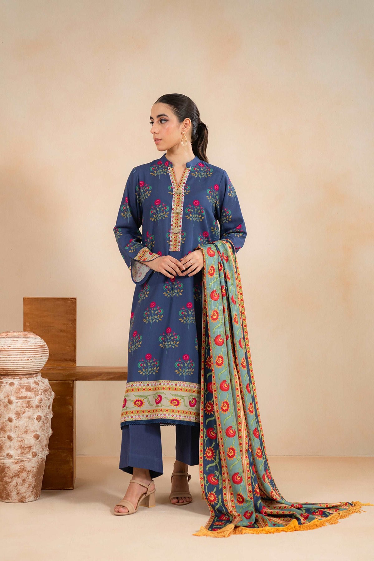 1 Piece Dyed Khaddar Trouser